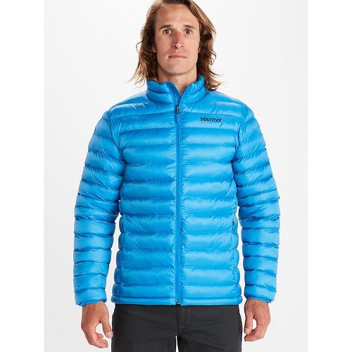 Marmot Down Jacket Blue NZ - Solus Featherless Jackets Mens NZ5940823